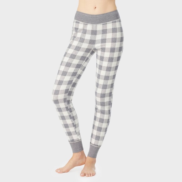 Cuddl Duds Pants & Jumpsuits Cuddl Duds Waffle Thermal Leggings Pj